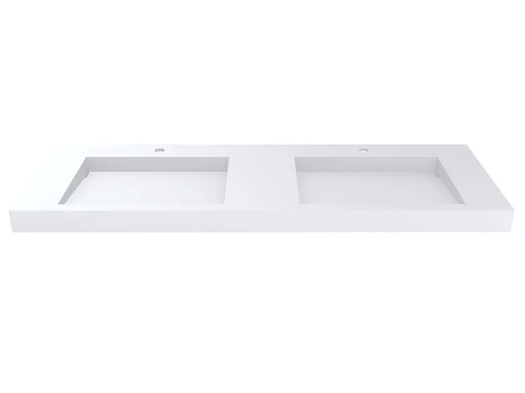 Умивальник Miraggio Agness 1500 mirasoft 0001060, Білий матовий - фото 2