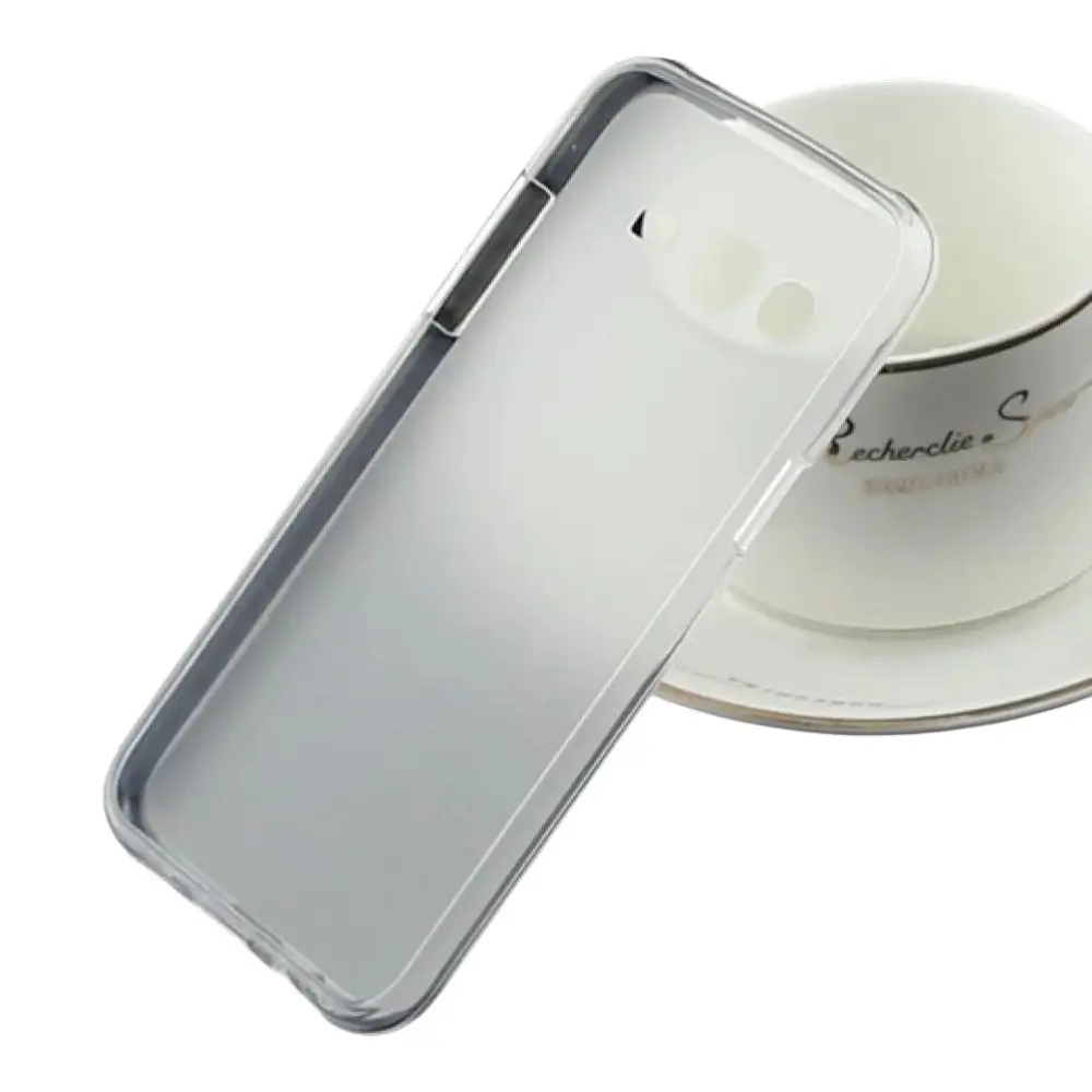 Накладка-бампер Samsung J5 J500 прозрачна з матовим, силіконова