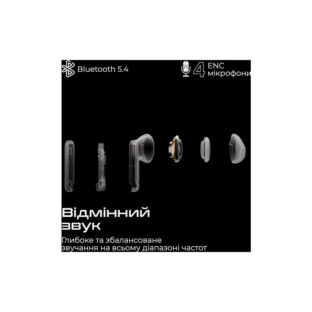 Навушники HiFuture ColorBuds3 Black (colorbuds3.black) - фото 7