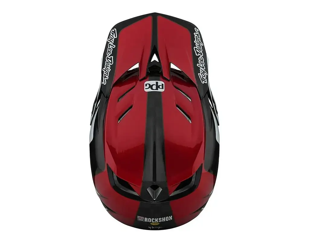 Велошолом Troy Lee Designs D4 Carbon Corsa Sram M Red (1106-139965003) - фото 3