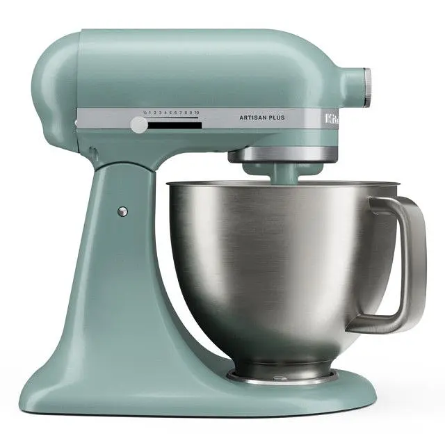 Кухонна машина KitchenAid Artisan Plus 4,7 л 5KSM50PKVEMJ з відкидним блоком, м'ятний коктейль