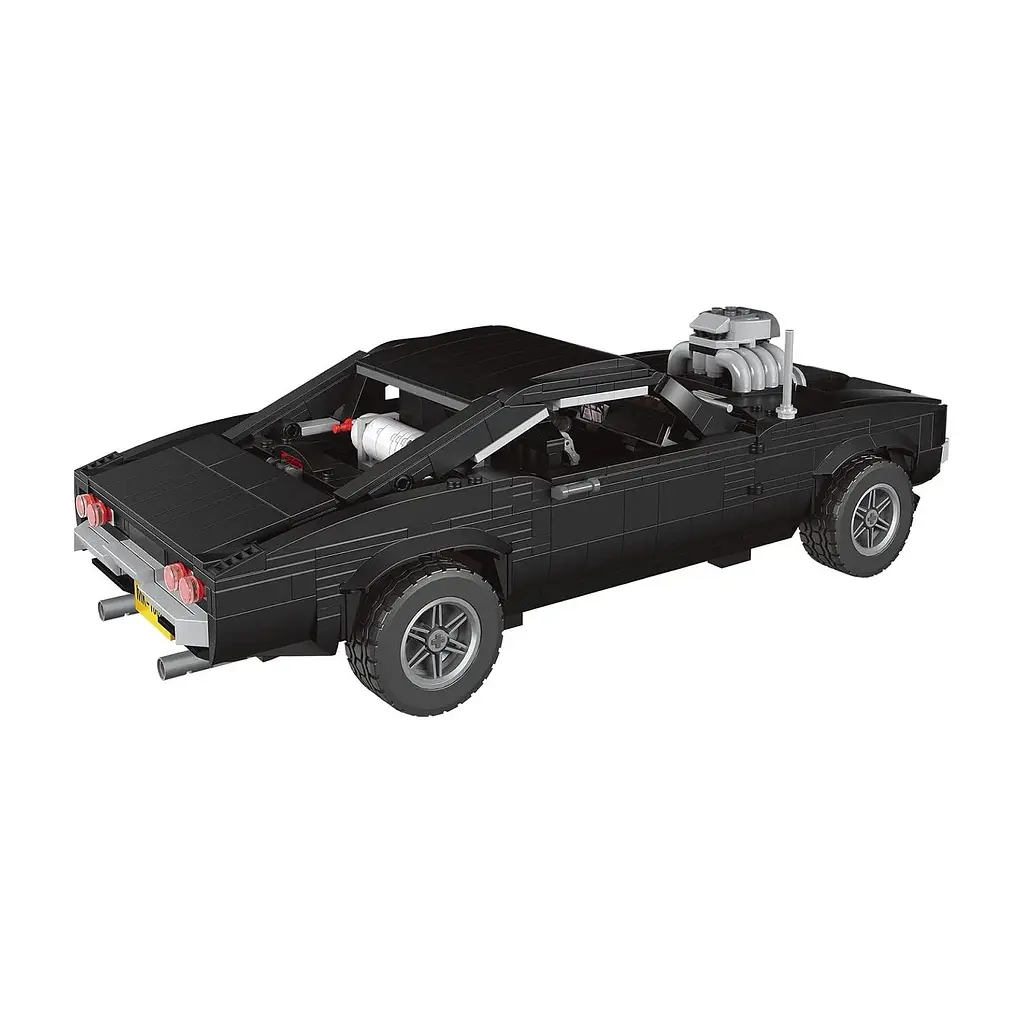 Конструктор детский Спортивный автомобиль Brick Set Black 1439 шт. - фото 5