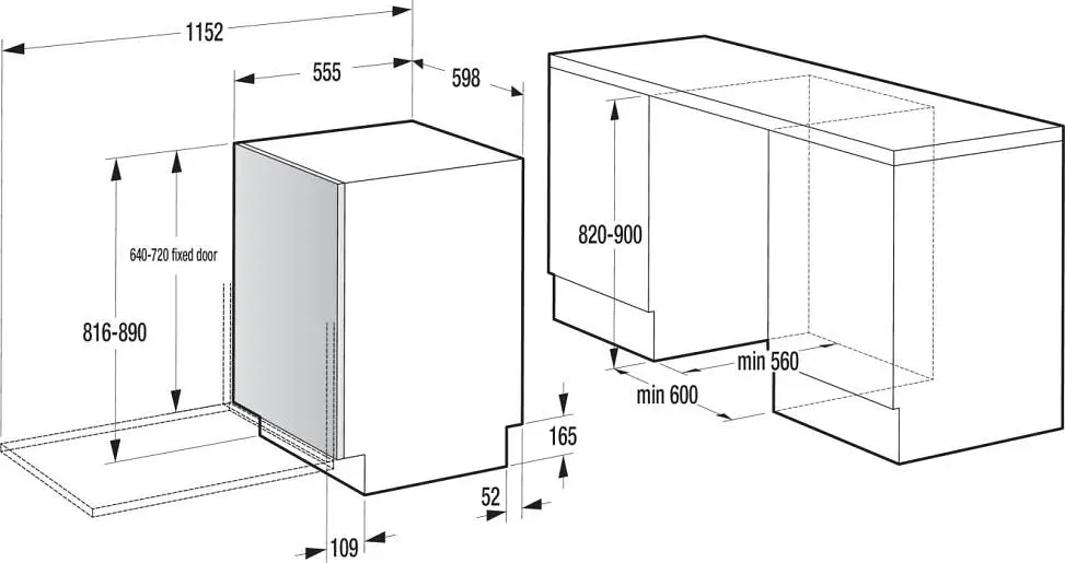Посудомоечная машина Hisense HV673D64 (7078558) - фото 7