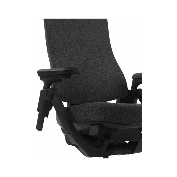 Офісне ергономічне крісло GT Racer B-6314 Fabric Dark Gray/Black - фото 3