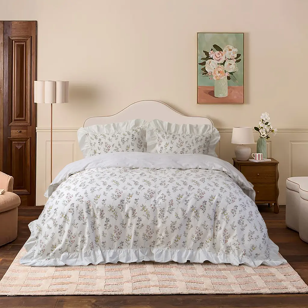 Постельное белье сатин Lotus Home - Veniya семейный - фото 2