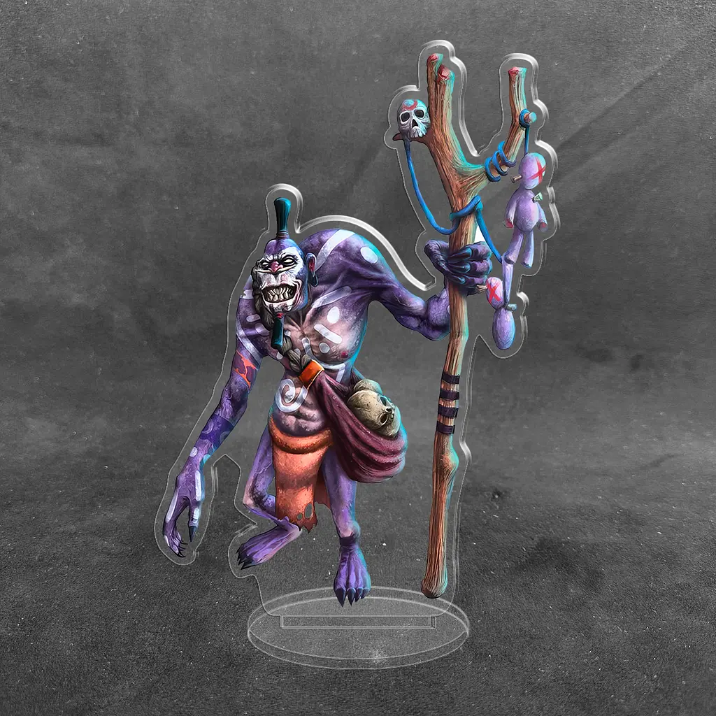Акрилова колекційна фігурка Dota 2 Witch Doctor 15 см - фото 2