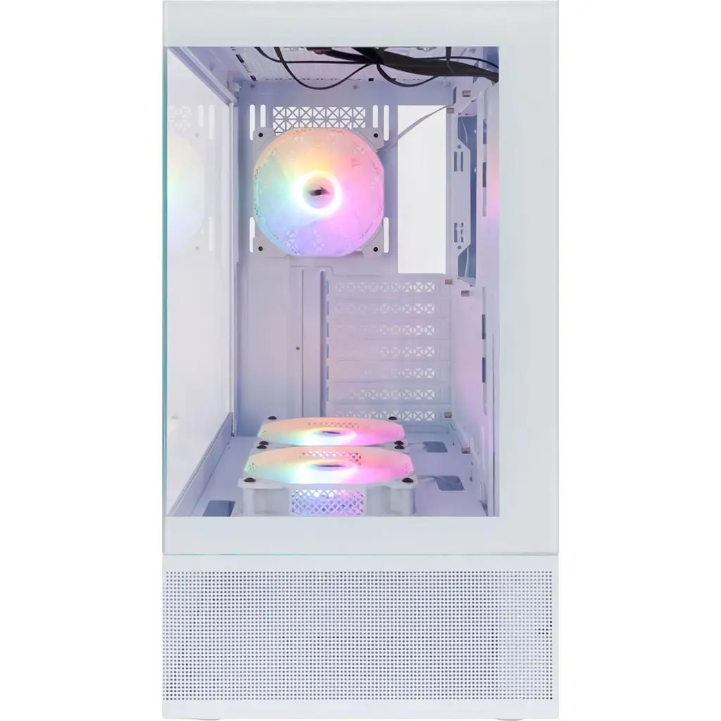 Корпус 1stPlayer Mi7-A-WH-2F7R-W-1F7-W White [134414] - фото 5