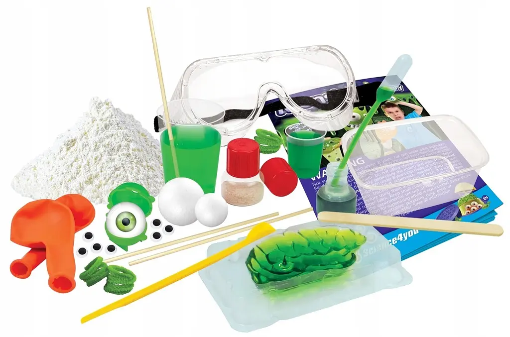 Набор для создания слаймов "Фабрика ужасных экспериментов" - Trefl 61393 - фото 2