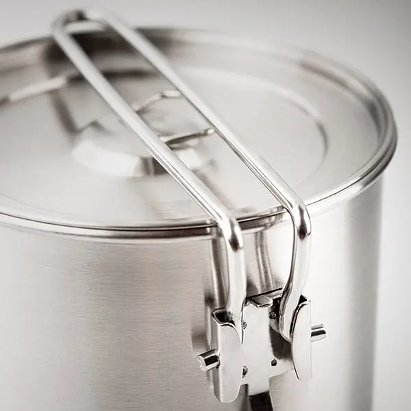 Каструля GSI Outdoors Glacier Stainless 1.1 л Boiler (1099-68190) - фото 5
