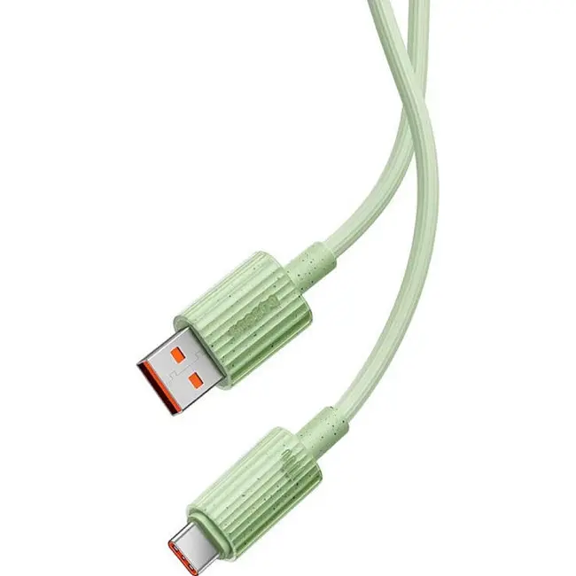 Кабель Baseus Habitat Series Fast Charging Cable USB to Type-C 100W 2m P10360203631-01 Green - фото 2