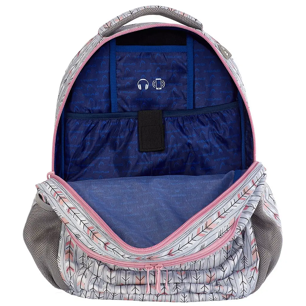 Рюкзак шкільний ортопедичний Head 3 HD-286, 45х31 см, різнобарв'я (502019063) - фото 3