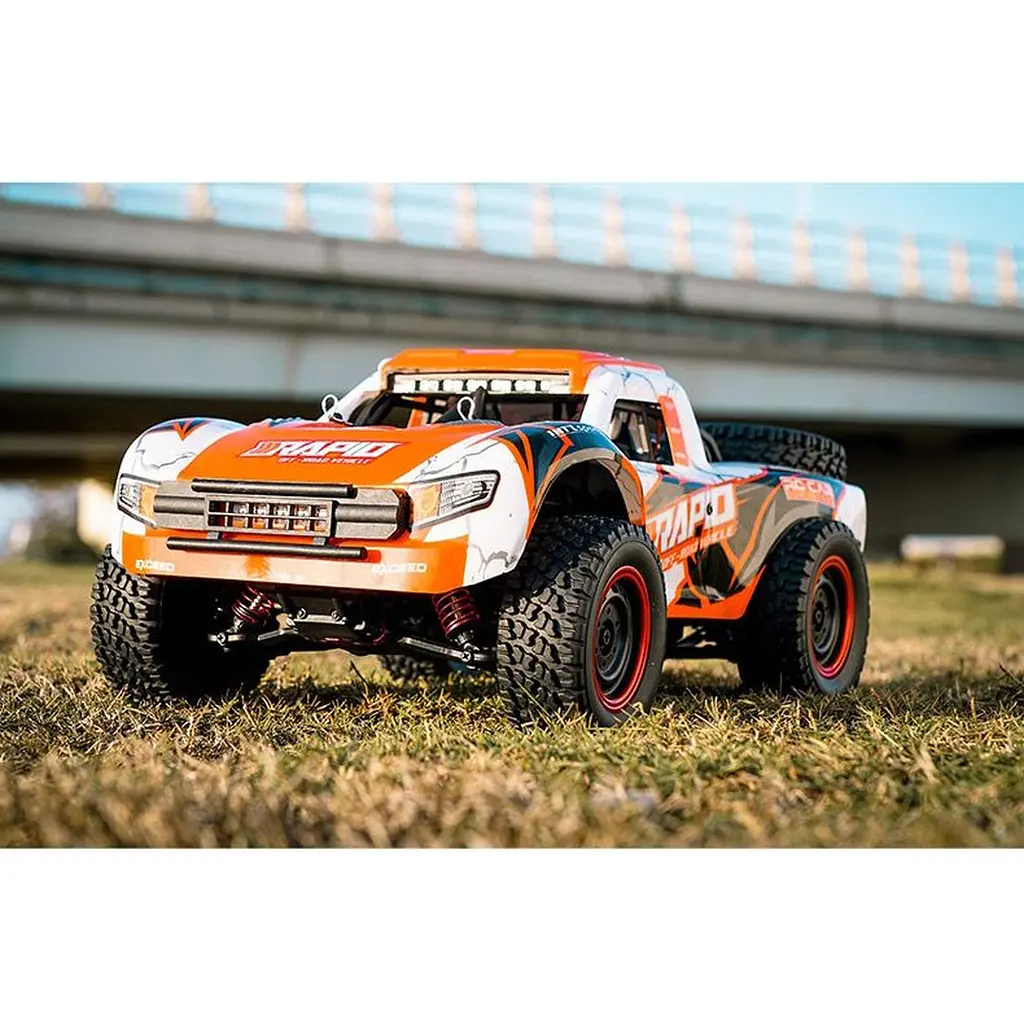 Машинка на радиоуправлении JJRC Q130-B Pro All-wheel Drive SUV Orange [119082] - фото 5