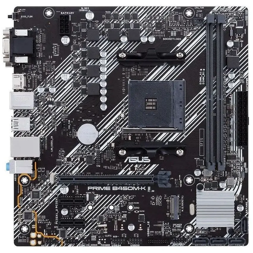 Материнська плата ASUS PRIME B450M-K II