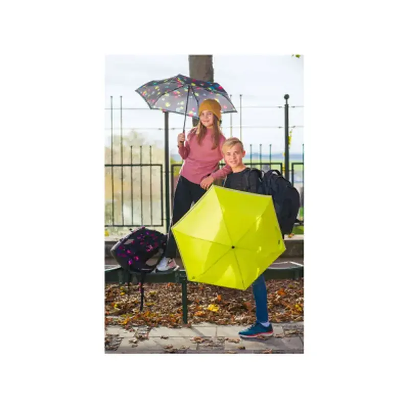 Парасоля Knirps Rookie Manual Flamingo Reflective (Kn95-6050-1301) - фото 3