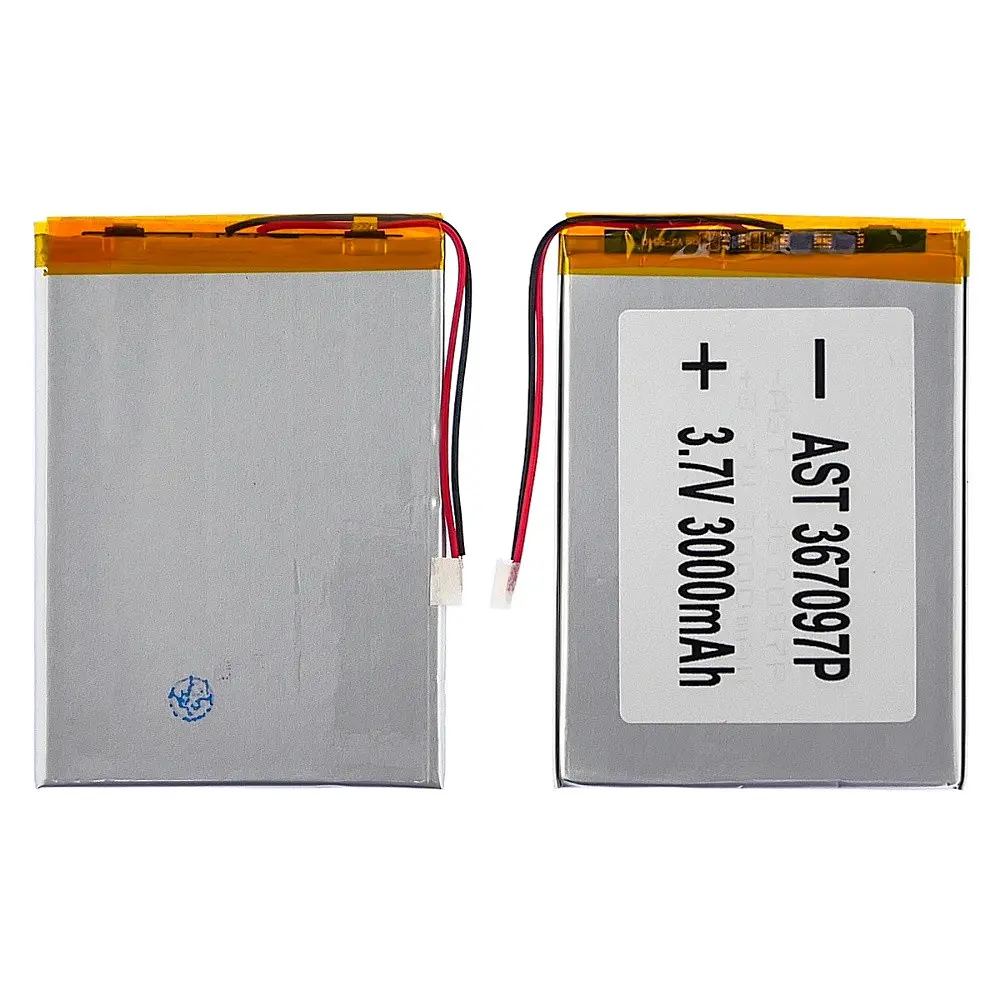 Акумулятор 367097P універсальний з контролером, 3,5 х 70 х 98 мм (3000 mAh)/Nomi Corsa Tablet C070010/Nomi Corsa Pro C070020 - фото 2