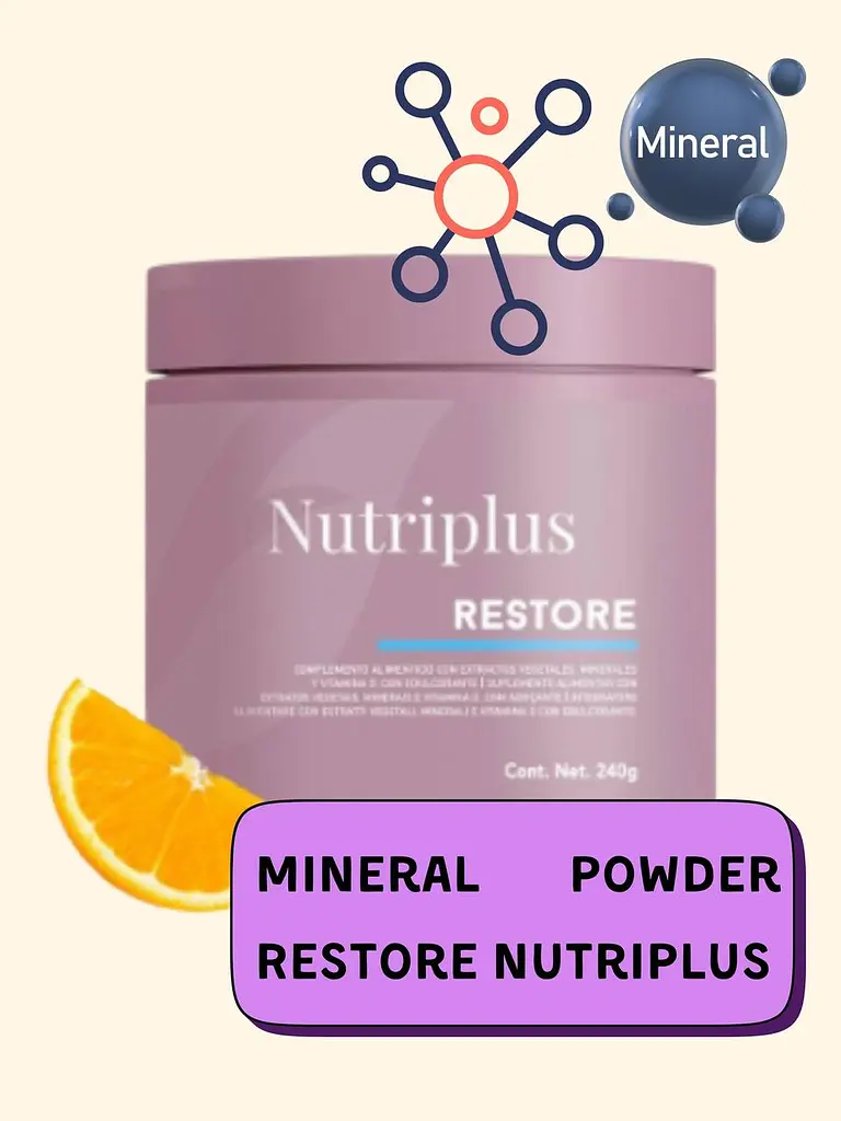 Дієтична добавка Farmasi "Mineral Powder Restore Nutriplus" для відновлення мінерального балансу 240 г - фото 2