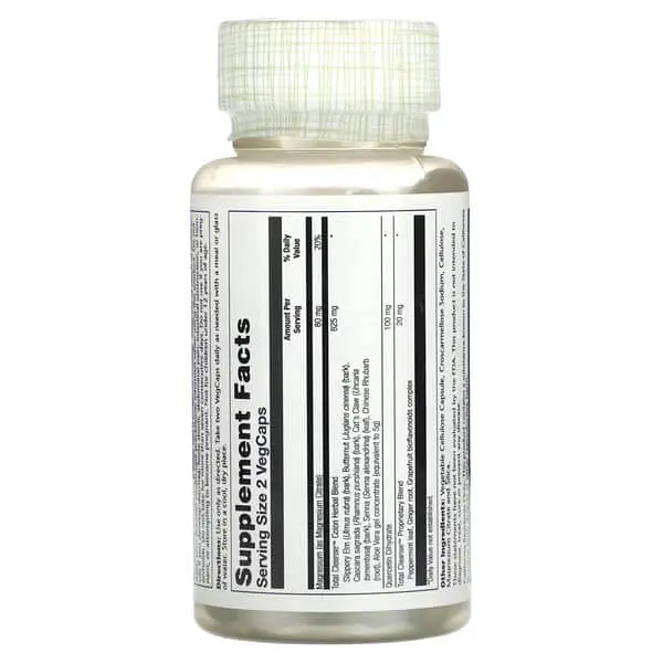 Комплексы Total Cleanse Colon 60 капсул Solaray vit0005613 - фото 2