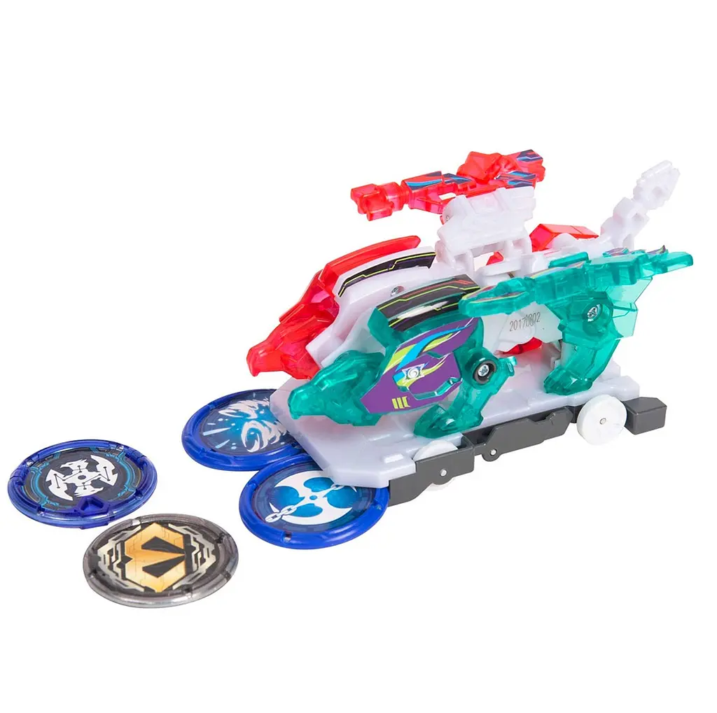 Машинка-трансформер Screechers Wild S3 L2 - Фентезі Джемені (EU682204) - фото 3