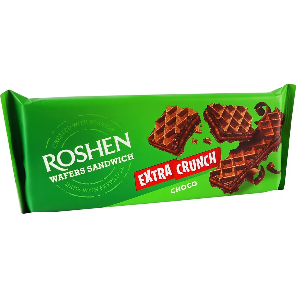Вафли Roshen Wafers Sandwich Extra Crunch Choco 142 г (917336) - фото 3