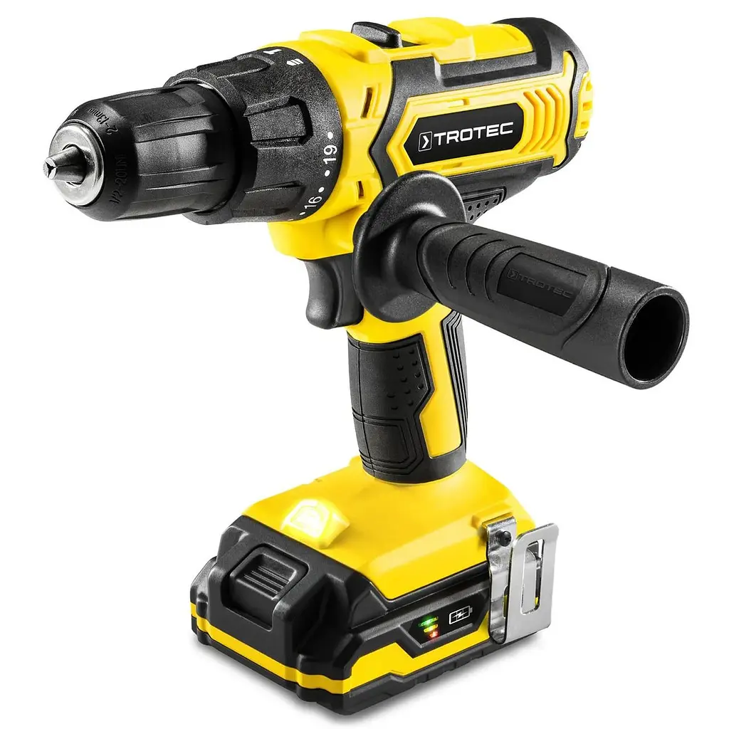 Дрель-шуруповерт Trotec PHDS 11-20V ударный аккумуляторный + кейс - фото 2