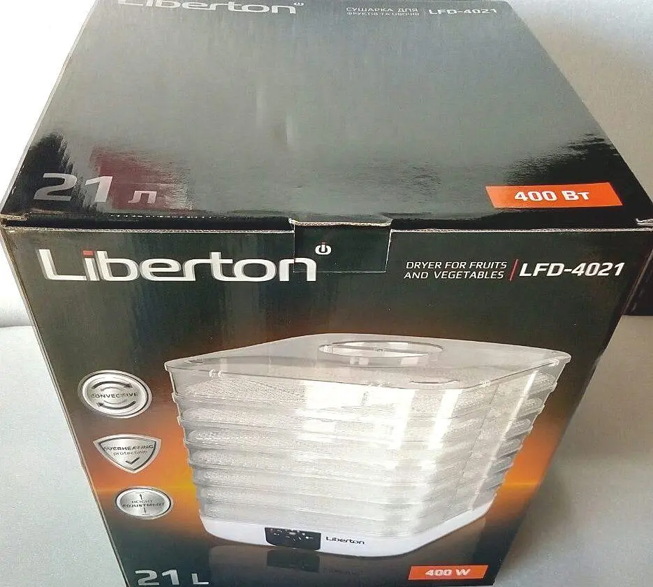 Сушка для овочів та фруктів Liberton LFD-4021 - фото 10