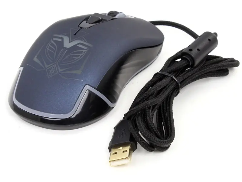 Миша Frime Hela Black USB (FMC1840) - фото 8