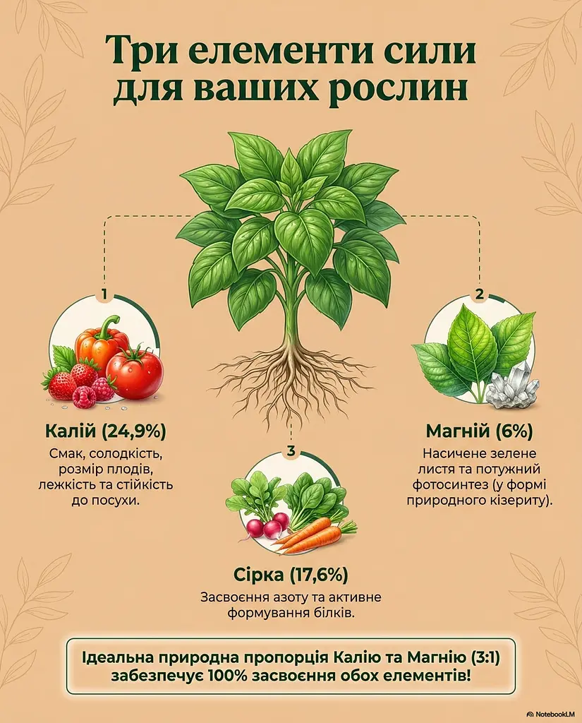 Природне калійно-магнієве гранульоване добриво Patent KALI (Патент Калій) 1 кг - фото 4