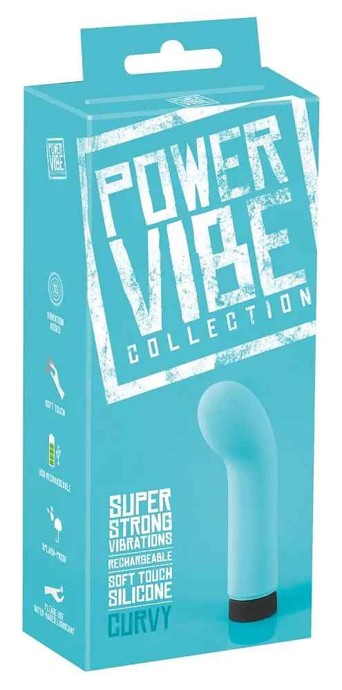 Маленький вібратор для G-точки Power Vibe Collection Curvy Orion 42-05909320000 88733 - фото 3