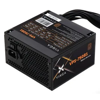 Блок питания Vinga 750W (VPS-750B1) - фото 2