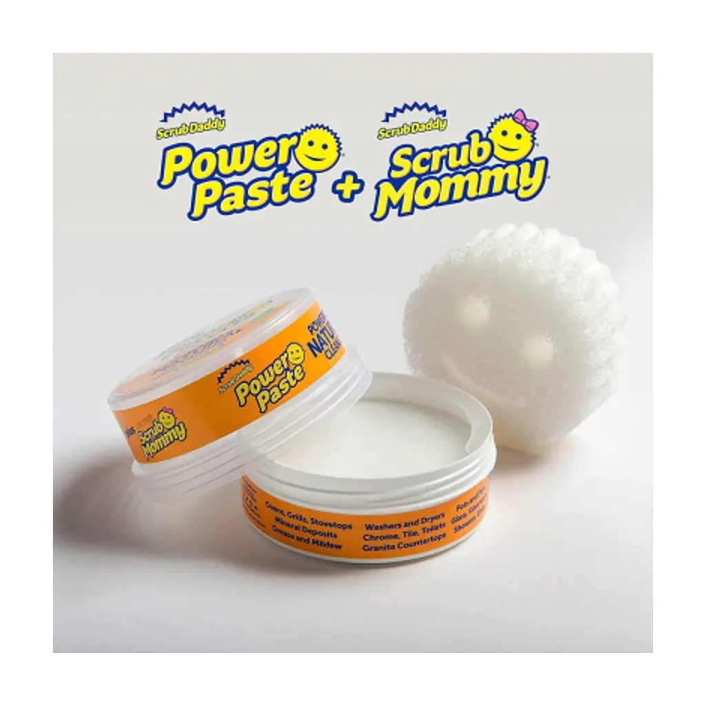 Крем для чистки кухни Scrub Daddy Power Paste Универсальная паста с губкой Scrub Mommy 250 г (5060481021852) - фото 6