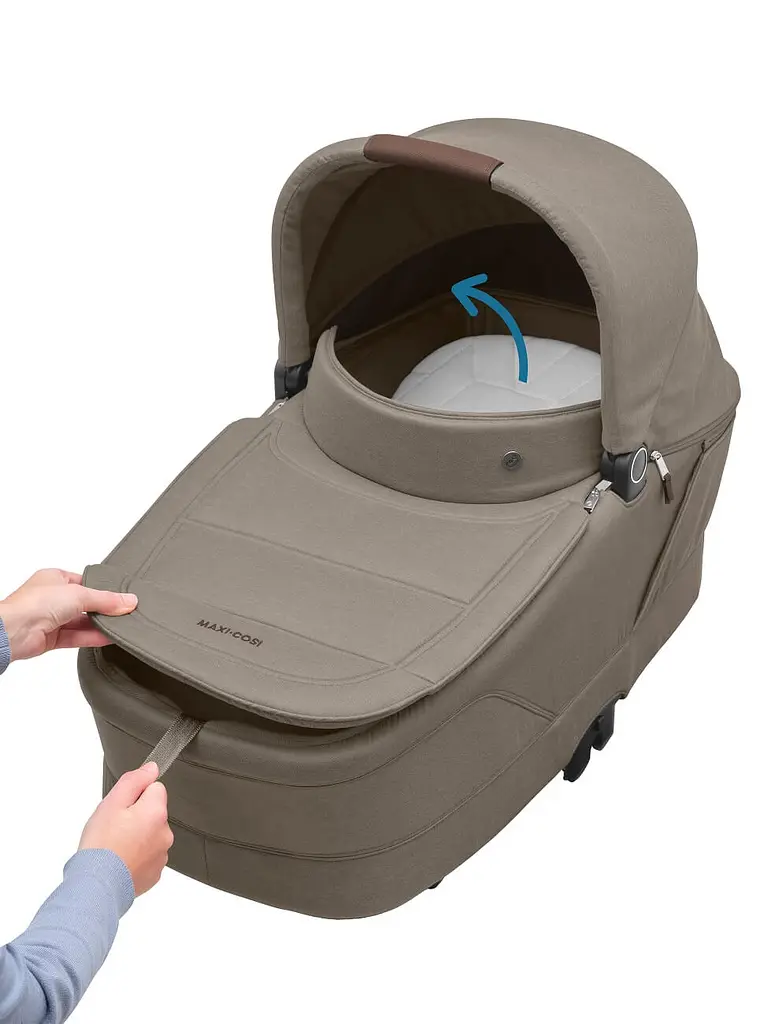 Люлька до коляски Maxi-Cosi Sense Twillic Truffle (1522470110) - фото 4
