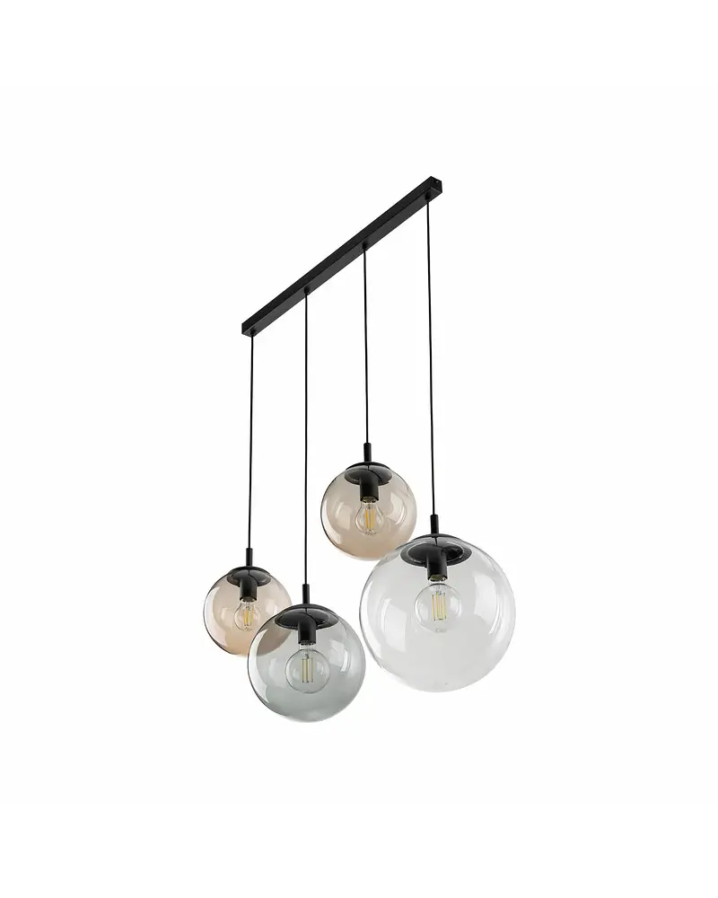 Підвісний світильник TK Lighting 4795 Esme E27 4x15W IP20 Bk - фото 3