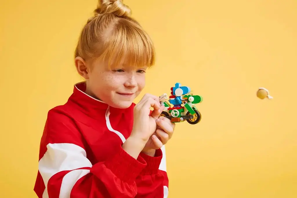 Конструктор LEGO Super Mario Mario Kart - Yoshi Bike 133 детали (72031) - фото 4