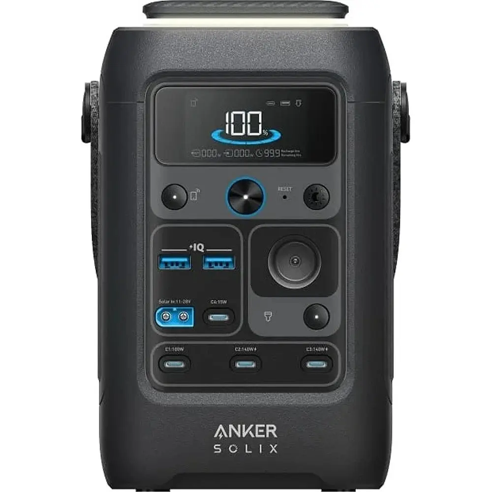 Зарядна станція Anker Solix C300XDC / 300 Вт / 288 Вт⋅год / LiFePO4 + сонячна панель PS60 (B1728311) - фото 2