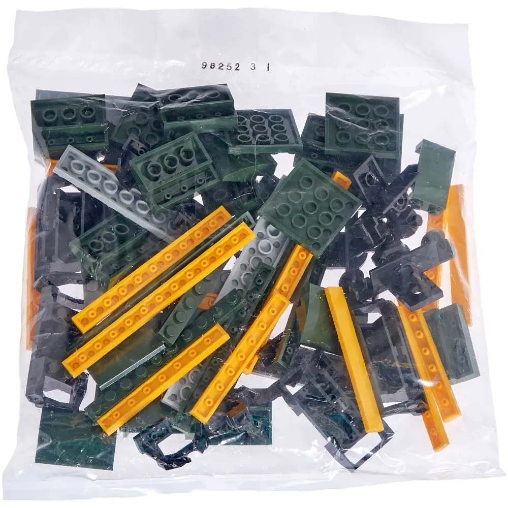 Конструктор Zipp Toys Потяг DF2159 з рельсами, зелений - фото 9