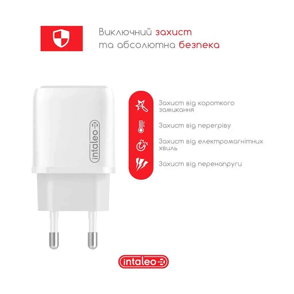 Зарядний пристрій Intaleo TCGQPD125 1хType-C 3A/25W QC/PD3.0 (1283126538827) - фото 5