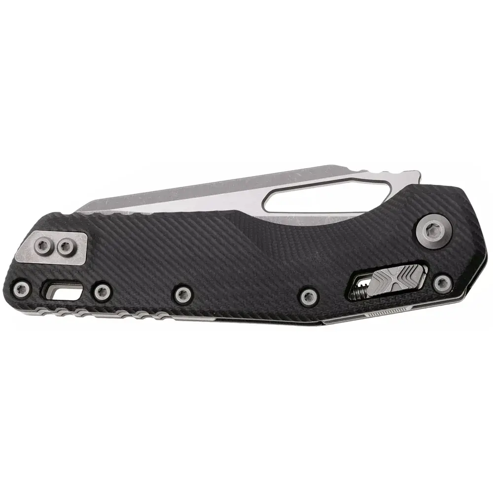 Ніж Microtech MSI Apocalyptic Fluted G-10 Black - фото 3