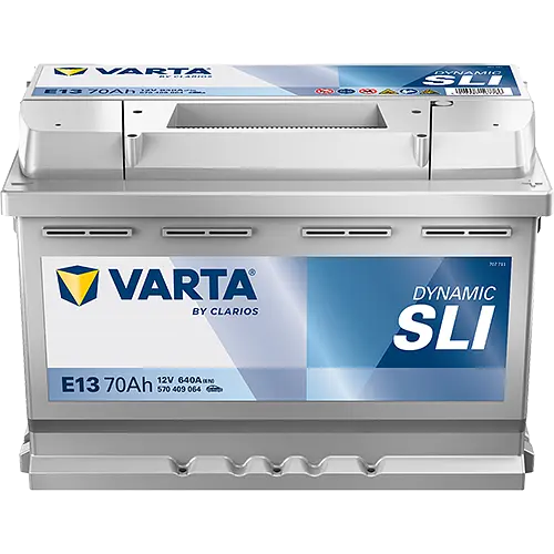 Акумулятор Varta Dynamic SLI 12В 70Аг 640А (EN) R+ (570409064) - фото 2