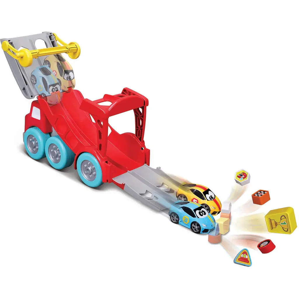 Набір ігровий Bb Junior My 1st Collection Racing Transporter (16-88623) - фото 2