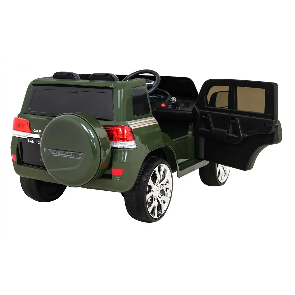 Електромобіль Ramiz Toyota Land Cruiser 12 В, хакі (PA.JJ2022.ZIE) - фото 8