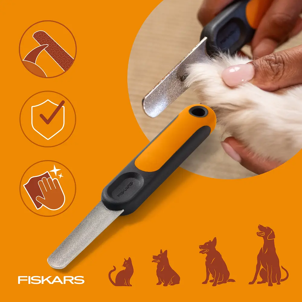 Пилка для кігтів для тварин Fiskars Nail File 18 см (2009142) - фото 7