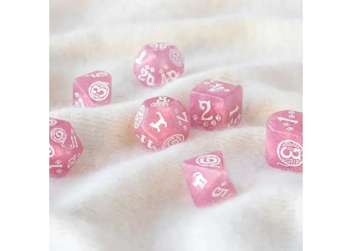 Набор кубиков Cats Dice Set: Daisy , 7 шт. (RCAT07) - фото 3