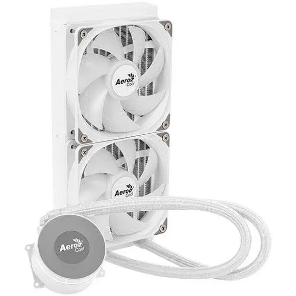 Система водяного охолодження Aerocool Oasis L240 White (ACLA-OA24117.21) [143339] - фото 3