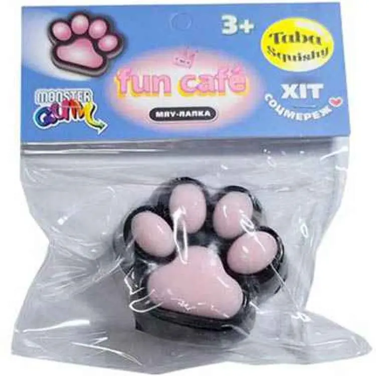 Лапка MONSTERGUM Fun Cafe Taba рожевий Мяу-лапка T26183