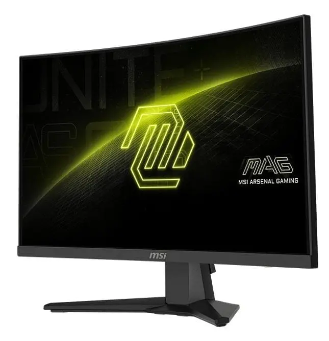 Монітор MSI 23.6" MAG 242C VA Black Curved 180Hz - фото 3