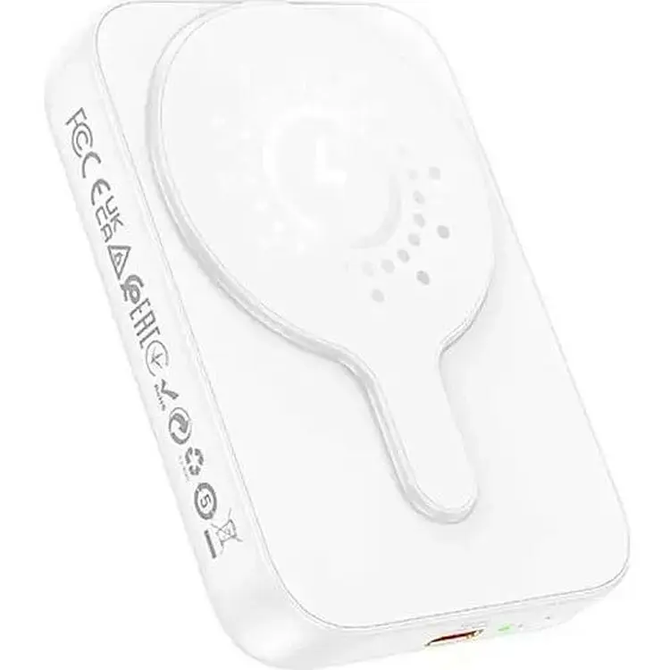 Портативная батарея Hoco J117 Esteem PD20W Magnetic 5000 mAh White - фото 2