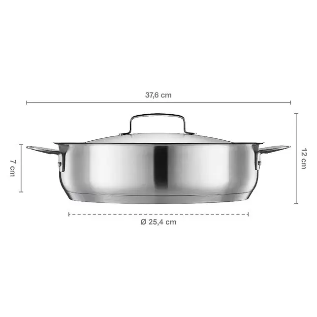 Жарівня Fiskars All Steel Roasting Dish 28 см 1064749 - фото 2