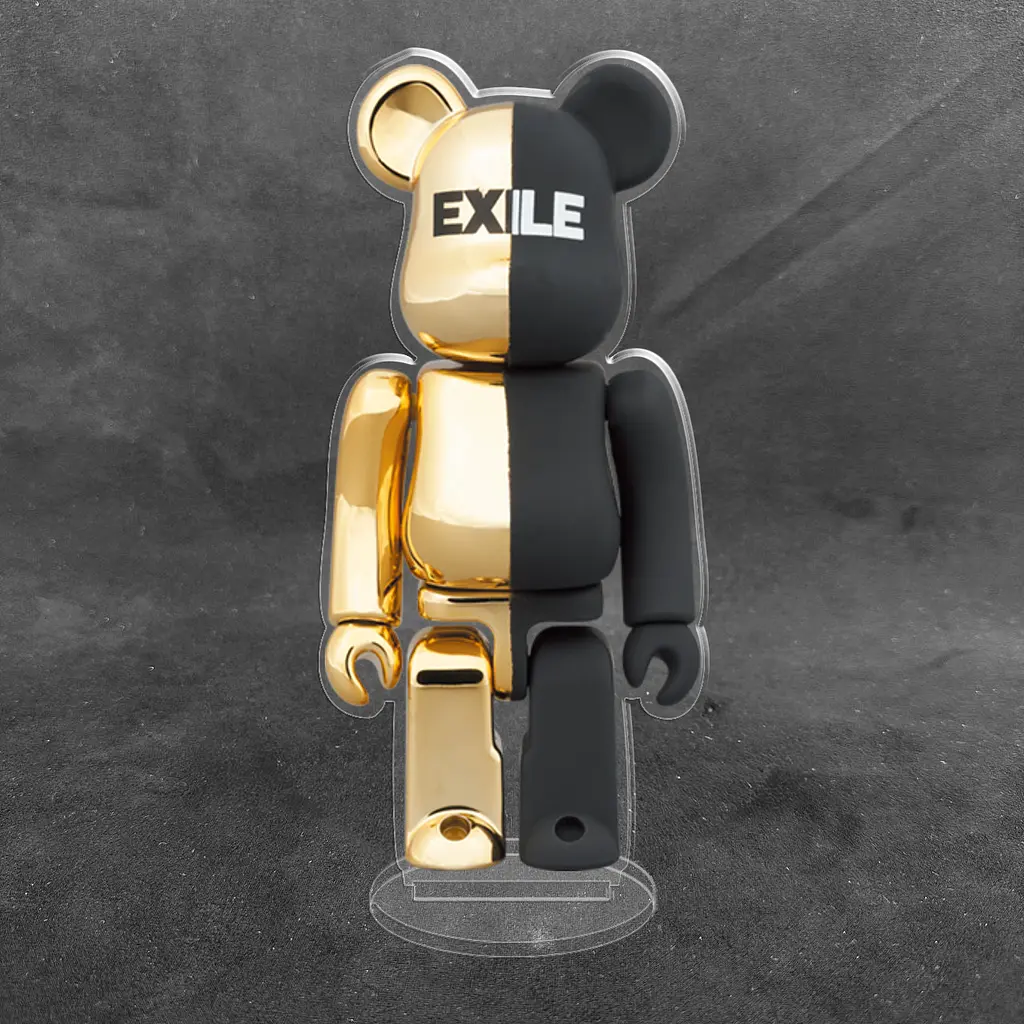 Акрилова колекційна фігурка Bearbrick EXILE