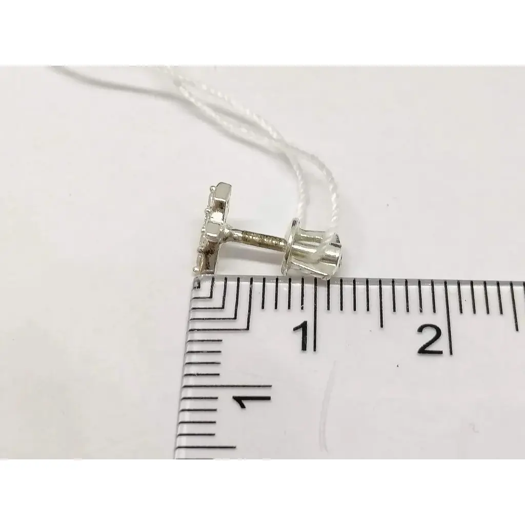 Серебряные серьги-пуссеты Aurora с фианитами. 82560Б - фото 5