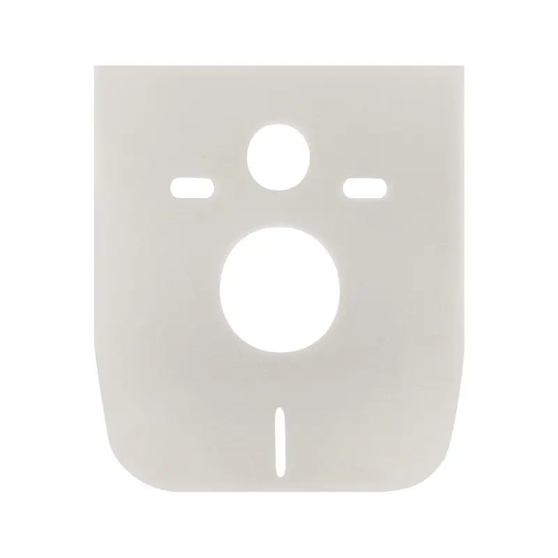 Набор Qtap инсталляция 3 в 1 Nest QT0133M425 с панелью смыва круглой QT0111M11111SAT + унитаз с сиденьем Swan QT16335178W, Белый - фото 9